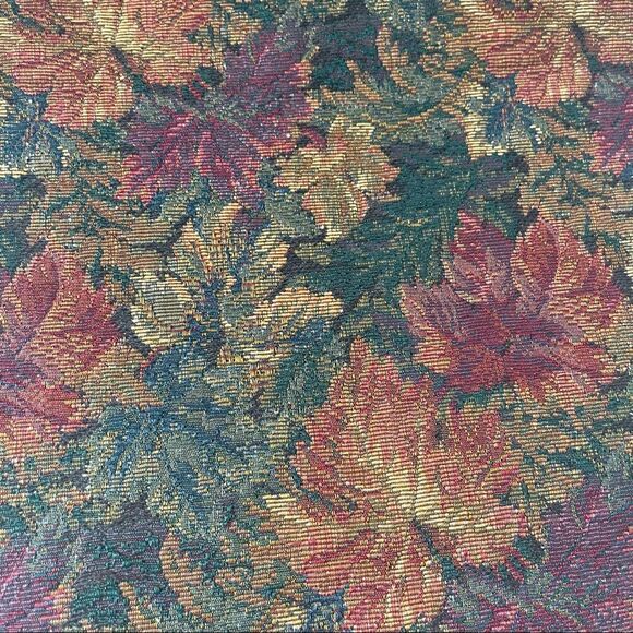 Jewel Colored Tapestry Table Runner with tassels - Picture 2 of 3